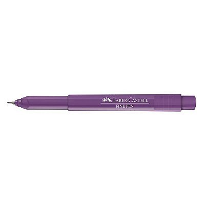Caneta Fine Pen 0,4 Carmim - Faber Castell