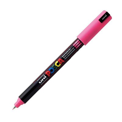Caneta Pin Type 0,7mm Posca Rosa - Uni