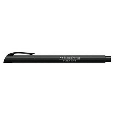 Caneta Hidrografica Supersoft Preto - Faber