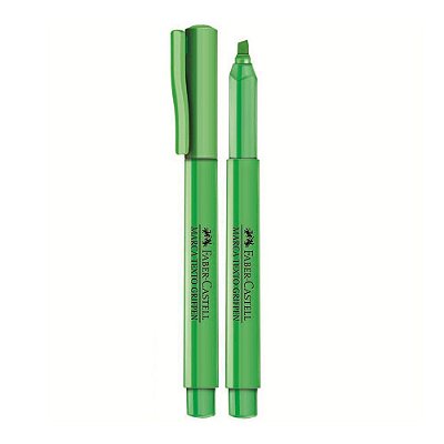 Caneta Marca Texto Grifpen Verde - Faber Castell
