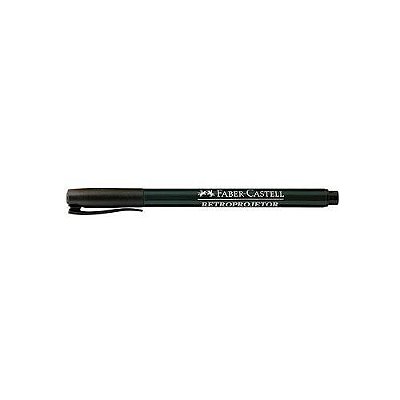 Caneta Retroprojetor 1,0mm Preta - Faber Castell