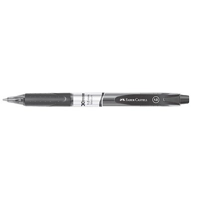 Caneta Xtreme 1,0mm Retratil Med Preta - Faber