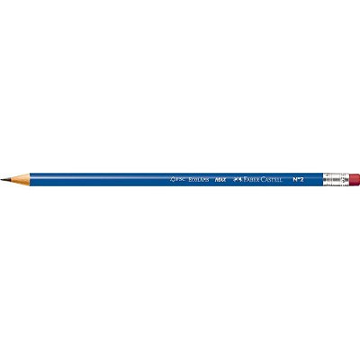 Ecolapis Preto N/2 C/borracha Max Azul - Faber