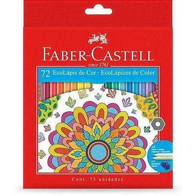 Ecolapis Cor C/72 Cores Lvm - Faber Castell