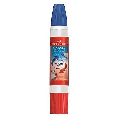Cola Gel 34g 2 Bicos - Faber Castell