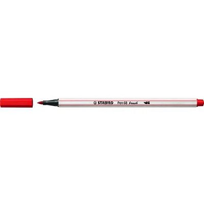 Caneta Pen 568/48 Brush Vermelha - Stabilo