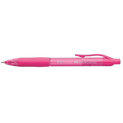 Lapiseira Poly 0,9mm Rosa - Faber Castell