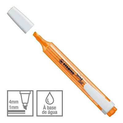Marcador Texto Swing Cool Laranja - Stabilo