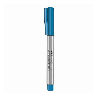 Marcador Permanente Multiuso Azul - Faber