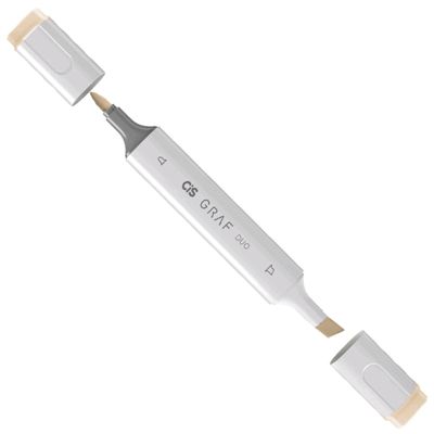 Marcador Graf Duo Brush 104 Brown Grey - Cis