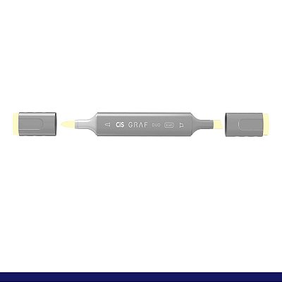 Marcador Graf Duo Brush 109 Pearl White - Cis