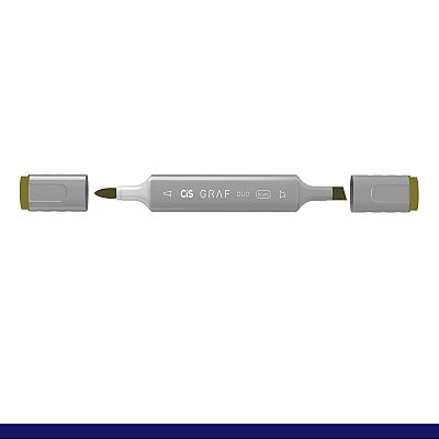 Marcador Graf Duo Brush 042 Bronze Green - Cis