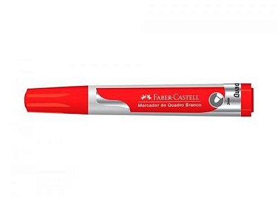 Marcador Quadro Branco 3mm Vermelho - Faber