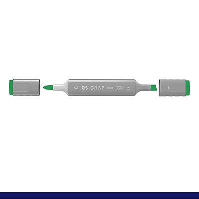 Marcador Graf Duo Brush 055 Esmerald Green - Cis
