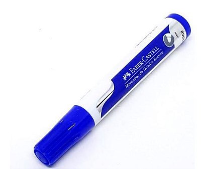 Marcador Quadro Branco 3mm Azul - Faber