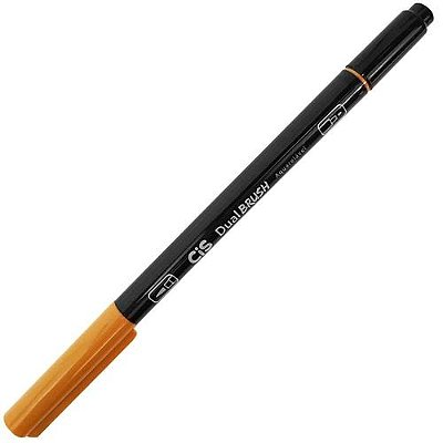 Marcador Dual Brush Aquarelavel 13 Ocre - Cis