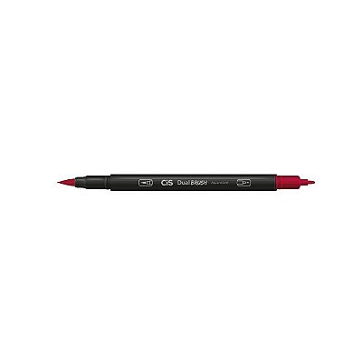 Marcador Dual Brush Aquarelavel 15 Vermelho Es-cis
