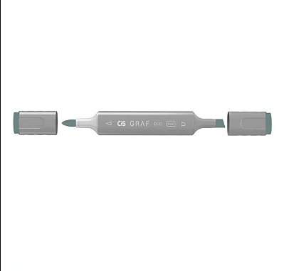Marcador Graf Duo Brush Cg3 Green Grey - Cis