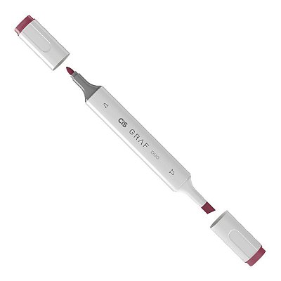 Marcador Graf Duo 010 Deep Red - Cis