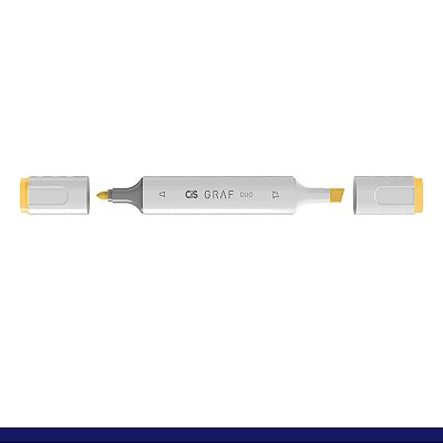 Marcador Graf Duo 034 Yellow - Cis