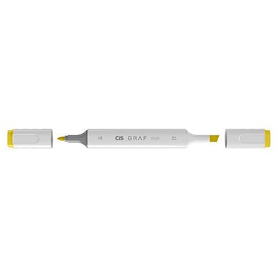 Marcador Graf Duo 035 Lemon Yellow - Cis
