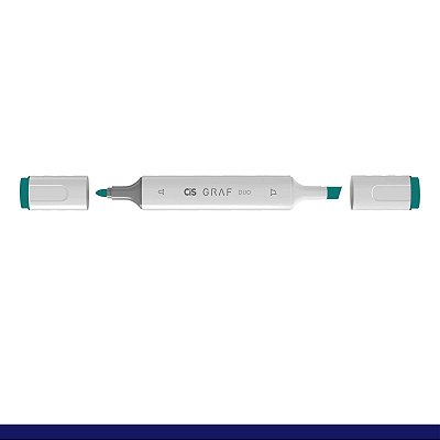 Marcador Graf Duo 053 Turquoise Green - Cis
