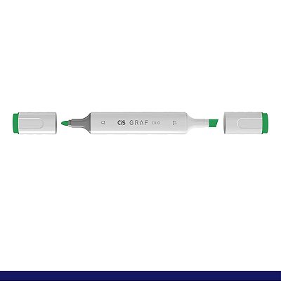 Marcador Graf Duo 055 Emerald Green - Cis