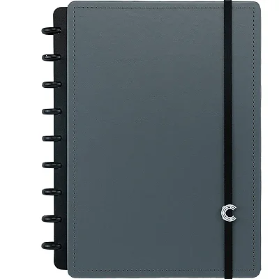 Caderno Medio Grey - Caderno Inteligente