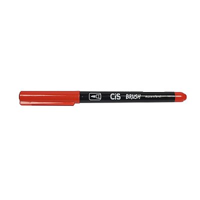 Marcador Brush Aquarelavel 15 Vermelho Escur - Cis