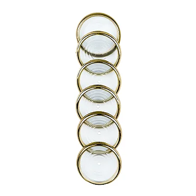 Disco G 31mm Dourado - Caderno Inteligente