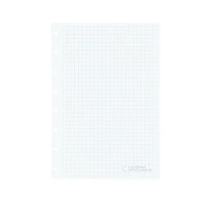 Refil A5 Quadriculado 90g - Caderno Inteligente