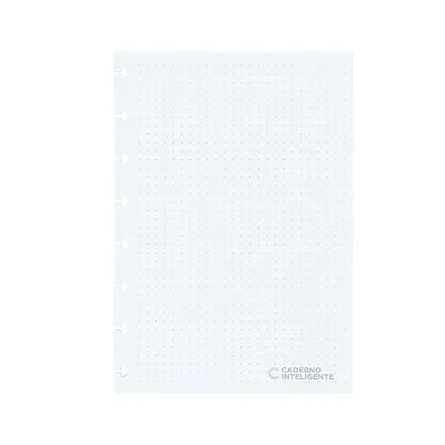Refil A5 Pontilhado 120g - Caderno Inteligente