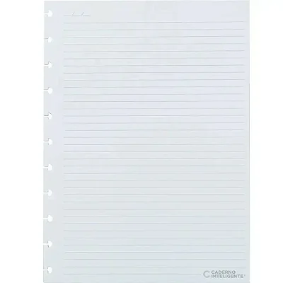 Refil Grande Pautado 120g 30f -caderno Inteligente
