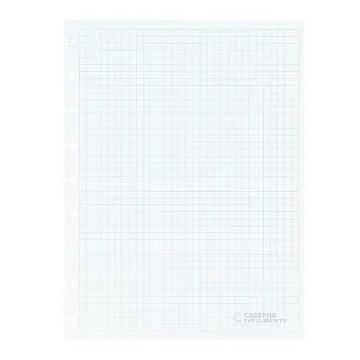 Refil M Quadriculado 90g - Caderno Inteligente