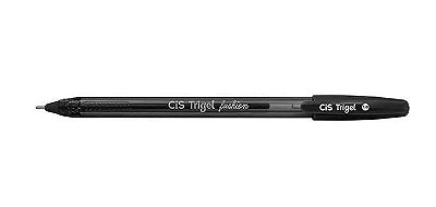 Caneta Esf 1,0mm Trigel Fashion Preta - Cis
