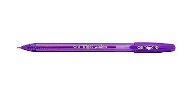 Caneta Esf 1,0mm Trigel Fashion Purpura - Cis