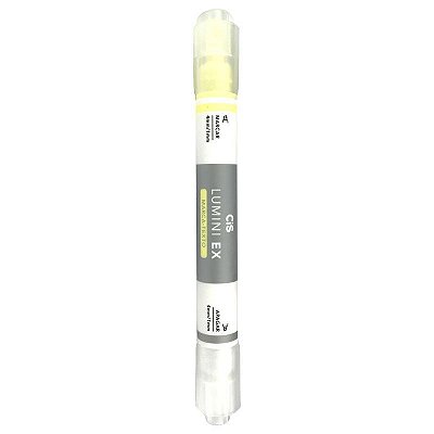 Marca Texto Lumini Ex C/apagador Amarelo - Cis
