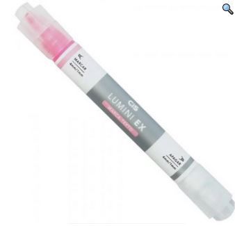 Marca Texto Lumini Ex C/apagador Rosa - Cis
