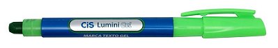 Caneta Marca Texto Lumini Gel Neon Verde - Cis