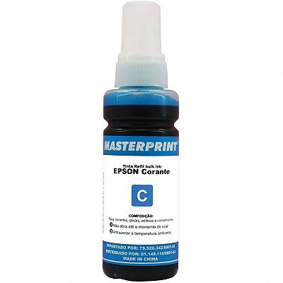 Tinta Refil 100ml Epson Cyan - Masterprint
