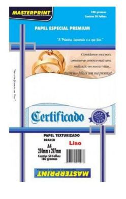 Papel Premium Bco A4 180g Diplomata - Masterprint