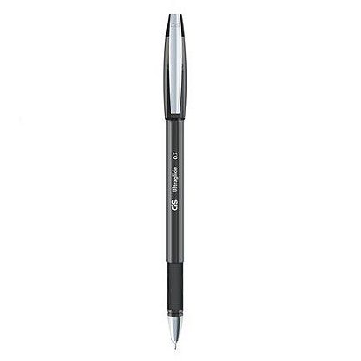 Caneta Esferografica 0,7mm Ultraglide Preta - Cis