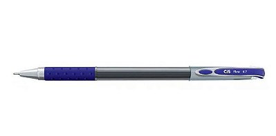 Caneta Esferografica 0,7mm Flow Azul - Cis