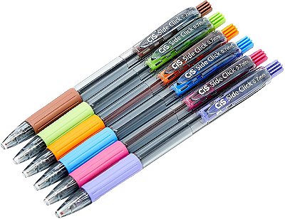 Caneta Esf 0,7mm Side Click Sortida - Cis