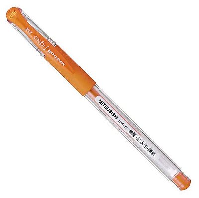 Caneta Esferografica Signo Dx 0,38mm Laranja - Uni