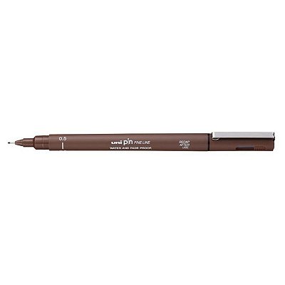 Caneta Pin Fine Line 0.5 Sepia - Uni