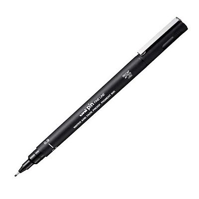 Caneta Pin Fine Line 0.9 Preta - Uni
