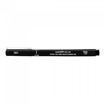 Caneta Pin Fine Line 0.05 Preta - Uni
