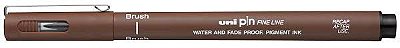 Caneta Profissional Brush Sepia - Uni