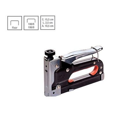 Grampeador Tapeceiro Profissional C/regulagem -cis